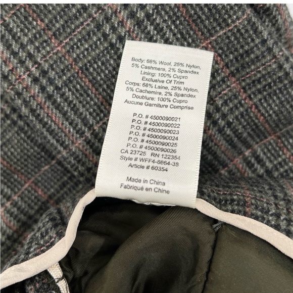 Aritzia Wilfred Chambery Pant Wool Cashmere - Picture 6 of 6